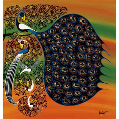 Lot 233 - Rajabu Chiwaya Tanzanian, 1951-2004 Untitled...