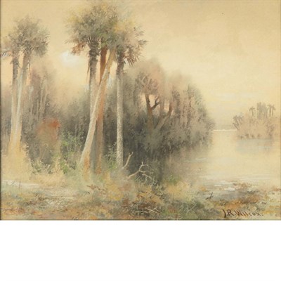 Lot 67 - James Ralph Wilcox American, 1866-1915 Florida...