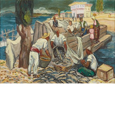 Lot 38 - Iosif Naumovich Gurvich Russian, 1907-1992 The...