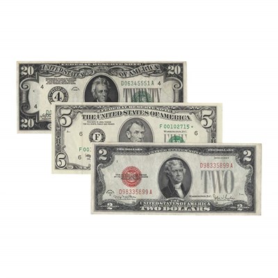 Lot 293 - United States Bank Notes Group Forty-five...