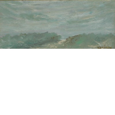 Lot 3 - 20th Century School Beach Dunes Signed Faviano...