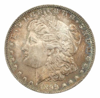 Lot 327 - United States, 1899 Morgan Dollar Very Fine...