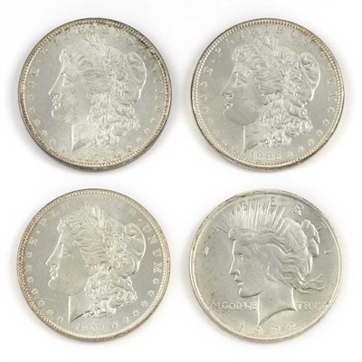Lot 314 - United States Silver Dollar Group Selection of...