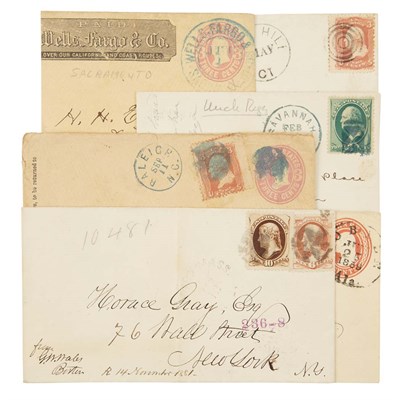 Lot 67 - United States 19th Century Cover Group Useful...