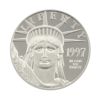 Lot 440 - United States, 1997 W Platinum Proof Set of...