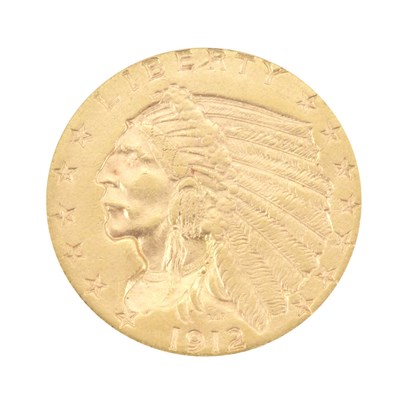 Lot 346 - United States, $2 1/2 Indian Head Group Eight...
