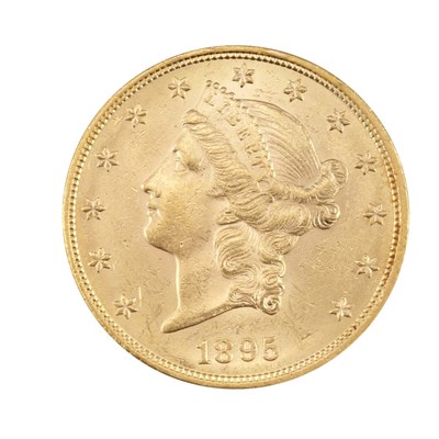 Lot 382 - United States, $20 1895 Liberty Extremely Fine...