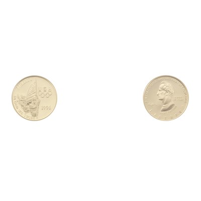 Lot 461 - United States, $5 Gold Commemoratives Two...