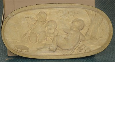 Lot 56 - Manner of Piat Joseph Sauvage Three Putti with...