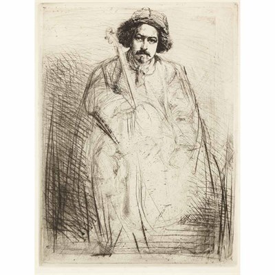 Lot 693 - James Abbott McNeill Whistler J. BECQUET,...