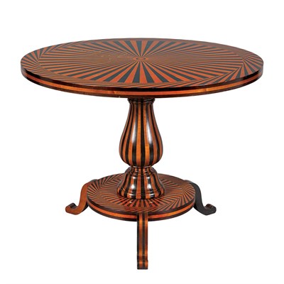 Lot 331 - Biedermeier Style Painted Center Table Height...