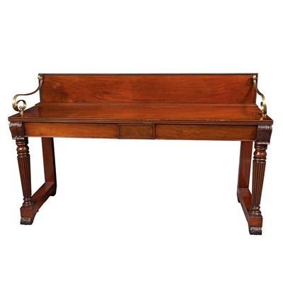 Lot 498 - George IV Mahogany Serving Table Second...