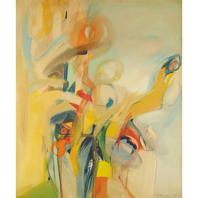 Lot 192 - Miriam Schapiro American, b. 1923 Down to...