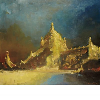 Lot 99 - Leo Kundas Russian, b. 1953 Golden Dome -...