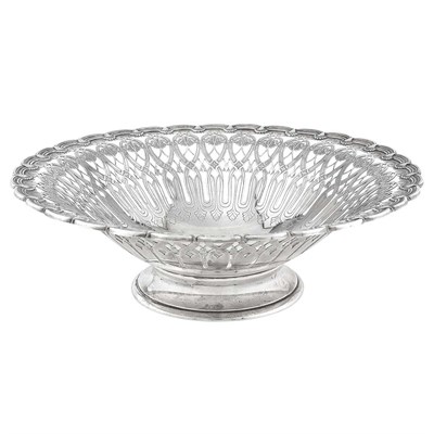 Lot 302 - Tiffany & Co. Makers Reticulated Sterling...