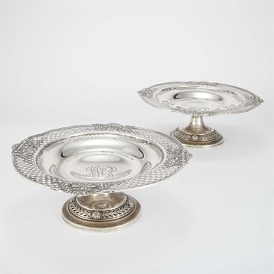 Lot 259 - Pair of Black, Starr & Frost Sterling Silver...