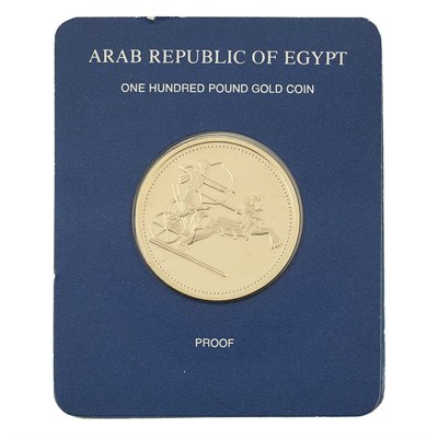 Lot 150 - Egypt, Group of Eight Gold Coins All Brilliant...