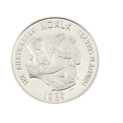 Lot 108 - Australia, 1989 Platinum Set, KM PS 63...