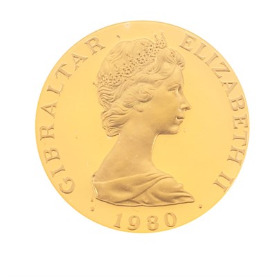 Lot 154 - Gibraltar, 1980 50 Pounds Nelson Anniversary,...