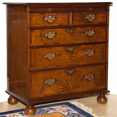 Lot 497 - Georgian Style Mahogany Chest of Drawers...