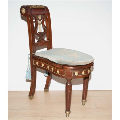 Lot 485 - Regency Style Mahogany Bidet