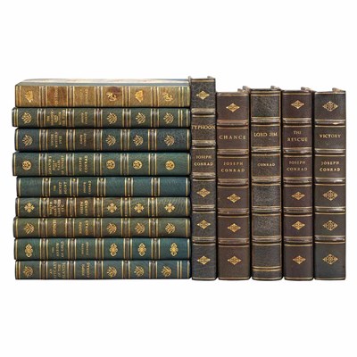 Lot 258 - [FINE BINDINGS] CONRAD, JOSEPH. Group of...