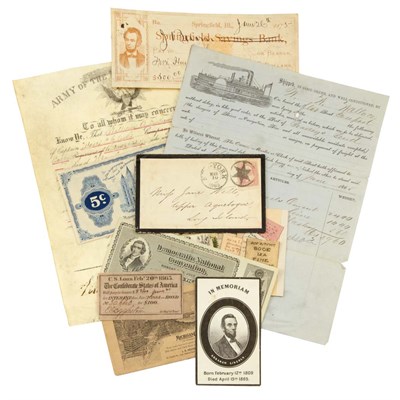 Lot 300 - United States Ephemera Collection Fascinating...