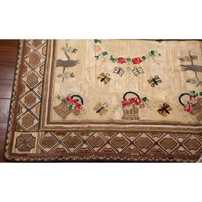 Lot 620 - American Hooked Carpet United States, circa...