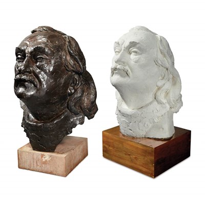 Lot 136 - Enzo Plazzotta Italian, 1921-1981 (i) Lipchitz,...
