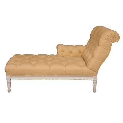 Lot 172 - Louis XVI Style Upholstered Painted Wood...