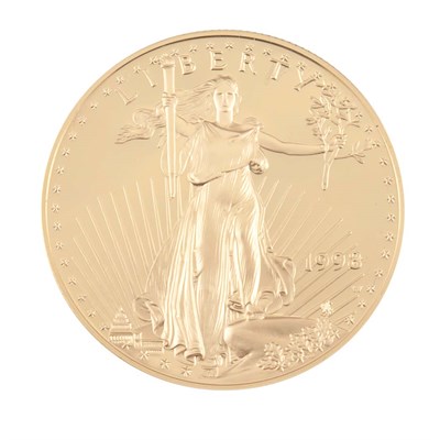 Lot 437 - United States, 1998 Gold Four-Piece Proof Set...