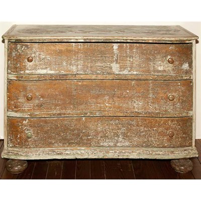 Lot 429 - American Painted Wood Chest of Drawers Height...