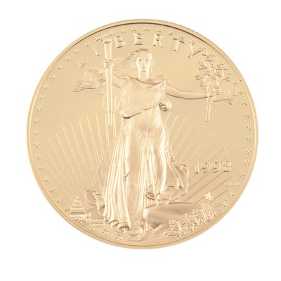 Lot 438 - United States, 1998 Gold Four-Piece Proof Set...