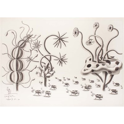Lot 212 - Cang Xin Chinese, b. 1967 Untitled No. 5, 2008...