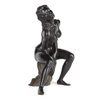Lot 247 - Peng Di Chinese, b. 1970 Waiting, 2006 Bronze...