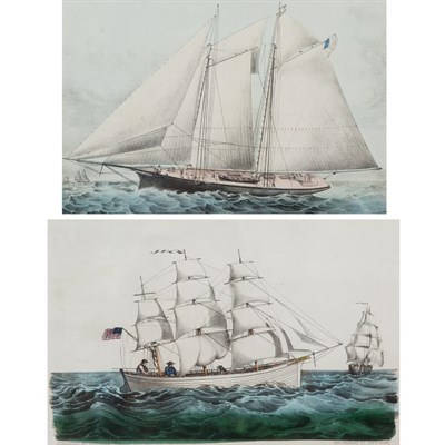 Lot 116 - Currier & Ives, publishers THE MINIATURE SHIP...