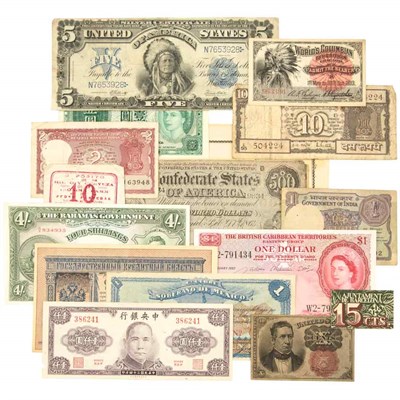 Lot 251 - World Wide Bank Note Group Assortment of about...