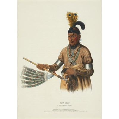 Lot 81 - McKenney & Hall NAW-KAW, A WINNEBAGO CHIEF...