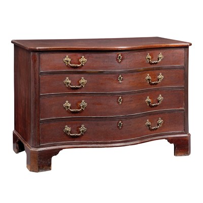 Lot 163 - George III Gilt-Bronze Mounted Mahogany Chest...