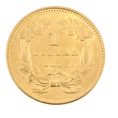 Lot 335 - United States, $1 1855 P Princess, Type II...