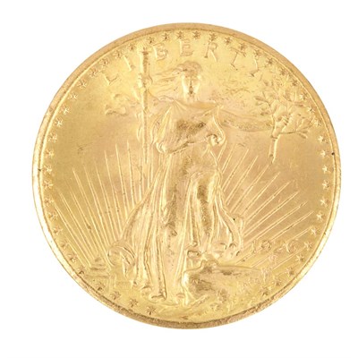 Lot 402 - United States, $20 1926 P St. Gaudens...
