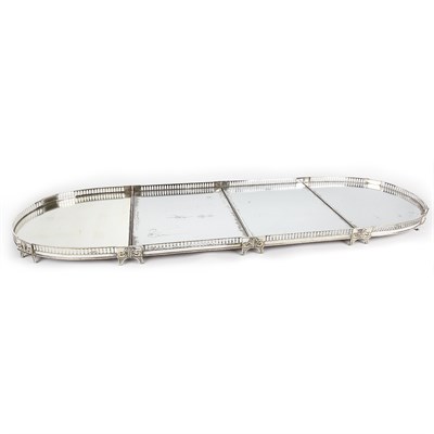 Lot 478 - Regency Silver Gilt-Metal and Mirrored...