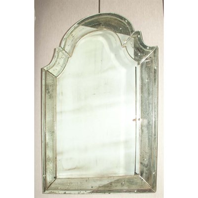 Lot 211 - Venetian Style Mirror Framed Mirror Height 37...