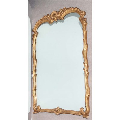 Lot 236 - Rococo Style Giltwood Mirror Height 50 inches,...