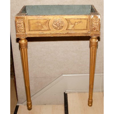 Lot 317 - Louis XVI Style Gilt-Wood Jardiniere Console...