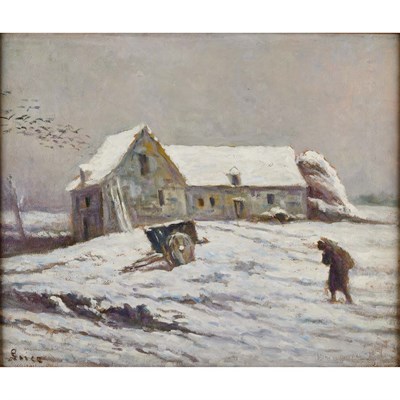 Lot 40 - Maximilien Luce French, 1858-1941 Bonnieres,...
