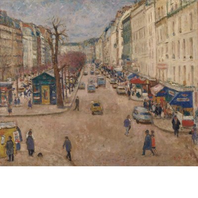 Lot 66 - Francois Gall French, 1912-1987 Boulevard de...