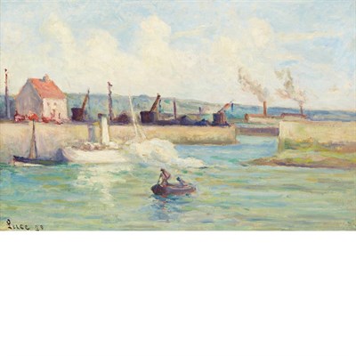 Lot 39 - Maximilien Luce French, 1858-1941 Honfleur,...