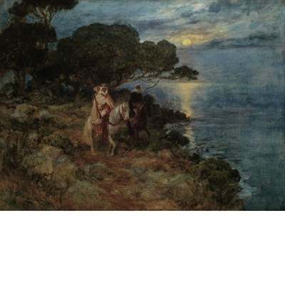 Lot 18 - Frederic Arthur Bridgman American, 1847-1928...