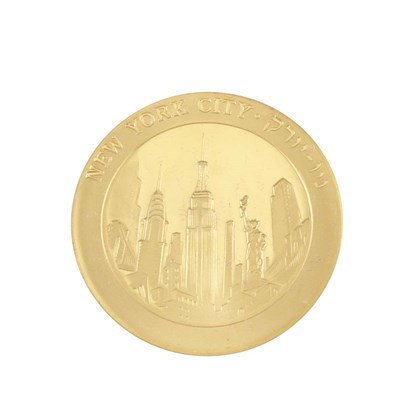 Lot 206 - Israel New York and Tel Aviv Commemorative...